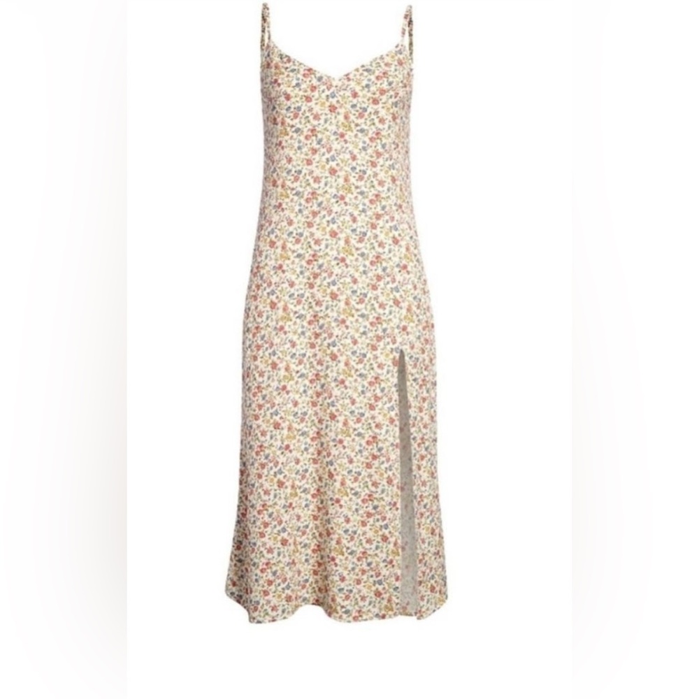 Reformation Crimini Multicolor Floral Dress